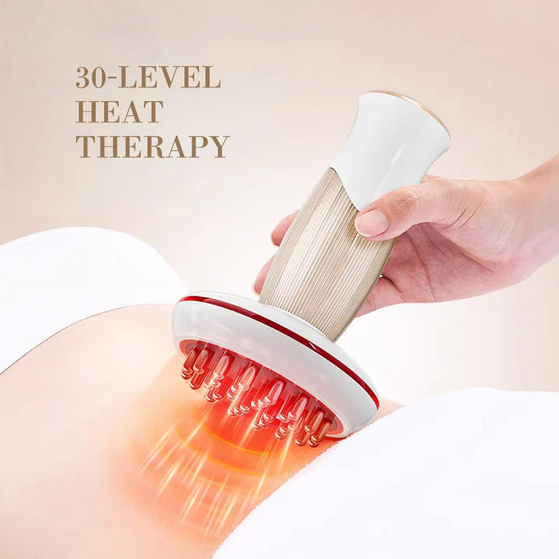 Smart Pro Gua Sha & Dry Brushing Massager – Detox, Sculpt & Energize