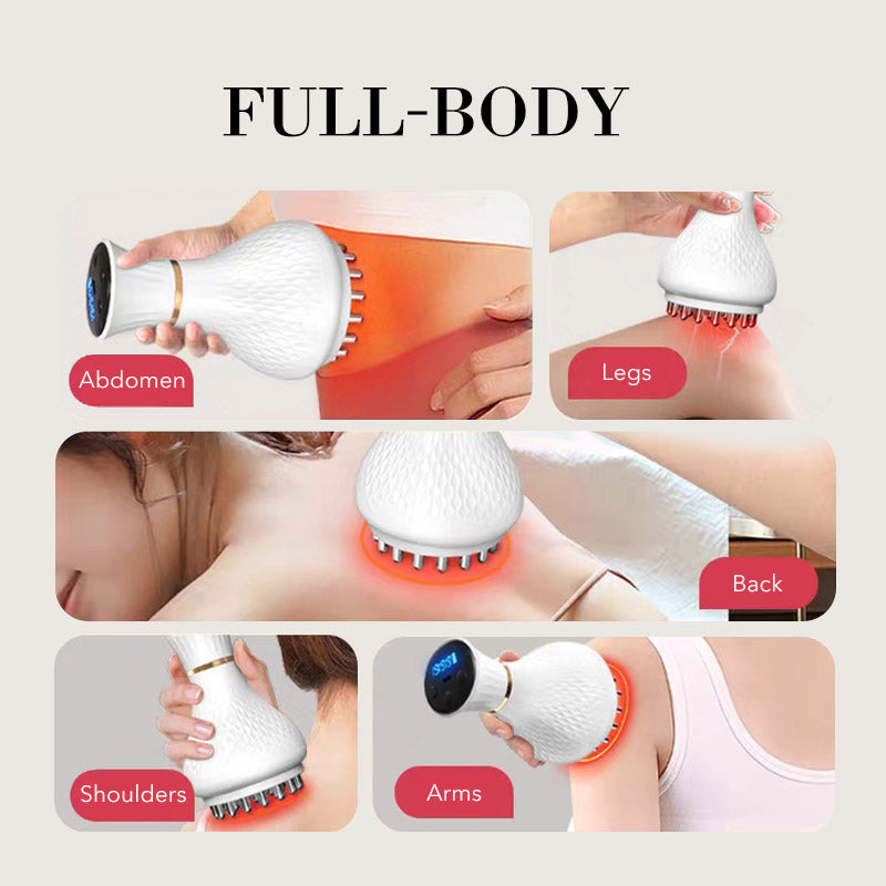 2-in-1 Electric Gua Sha & Dry Brush – Full Body Massage