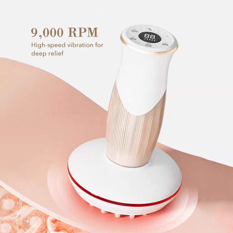 Smart Pro Gua Sha & Dry Brushing Massager – Detox, Sculpt & Energize
