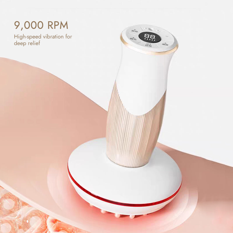 Smart Pro Gua Sha & Dry Brushing Massager – Detox, Sculpt & Energize