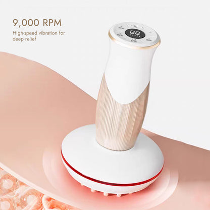 Smart Pro Gua Sha & Dry Brushing Massager – Detox, Sculpt & Energize